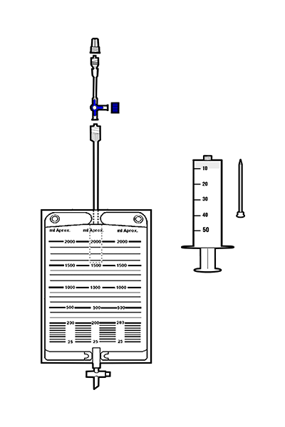 Thoracentesis Kit with Faucet - PLEURO T