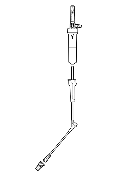 Admin system. of serums with Microdrop system and Y injection point