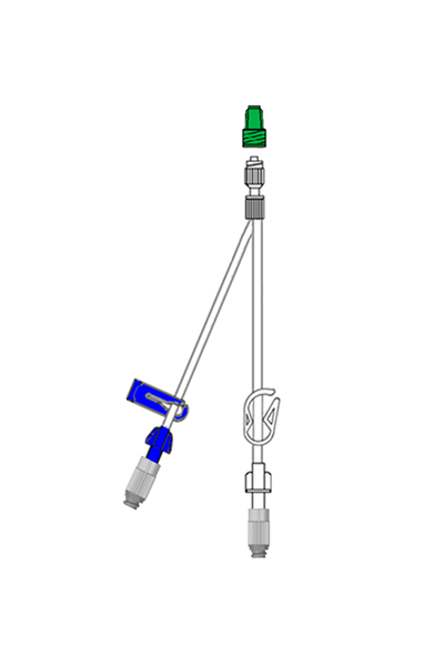 NEOSEGUR® 2-way extension, with clamp and Caresafe