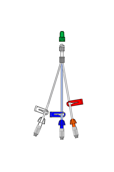 NEOSEGUR® 3-way extension, with Caresafe